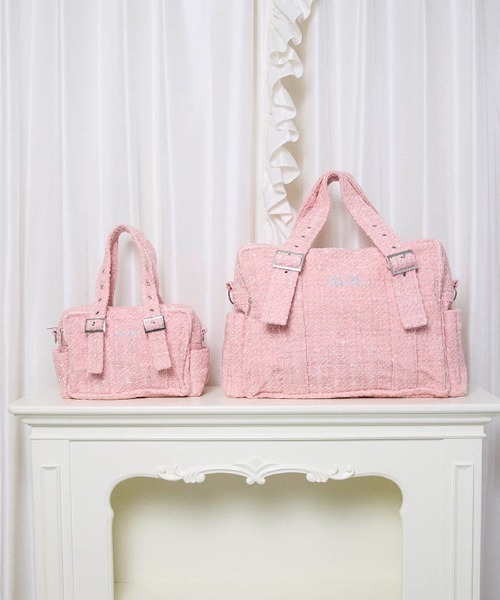 BIGツイードショルダー（ショルダーバッグ）｜FickleBebe