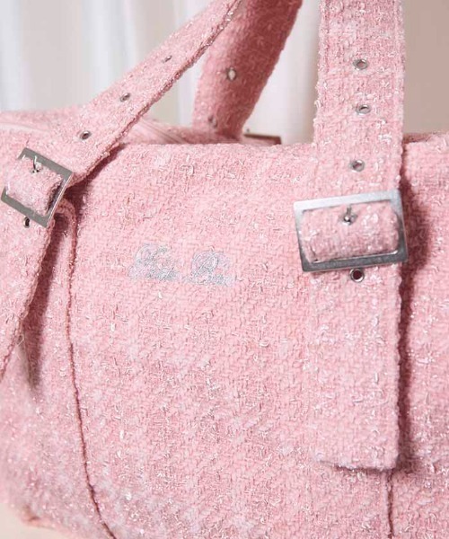 BIGツイードショルダー（ショルダーバッグ）｜FickleBebe