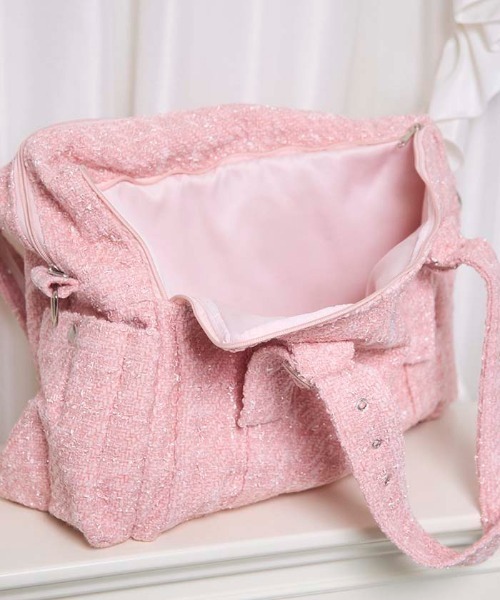 BIGツイードショルダー（ショルダーバッグ）｜FickleBebe