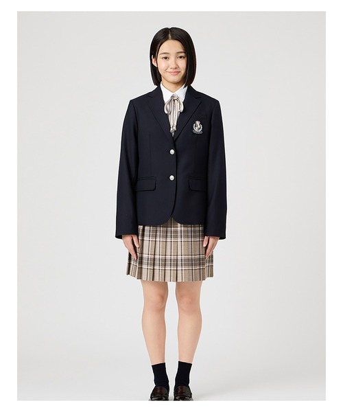 EASTBOY(イーストボーイ)の「ジャケット さくらエンブレム ブレザー 2つボタン ウォッシャブル 通学 学生 制服 学生服 スクール (テーラードジャケット・キッズ・ネイビー・13号/11号/9号/7号)」の11枚目の写真