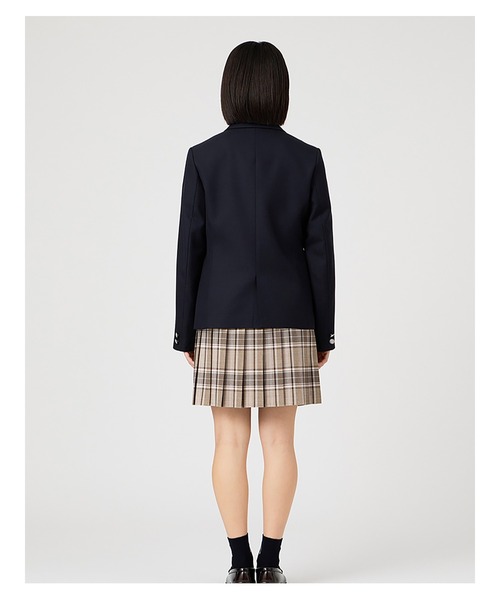 EASTBOY(イーストボーイ)の「ジャケット さくらエンブレム ブレザー 2つボタン ウォッシャブル 通学 学生 制服 学生服 スクール (テーラードジャケット・キッズ・ネイビー・13号/11号/9号/7号)」の14枚目の写真