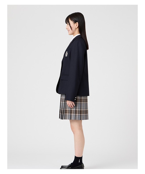 EASTBOY(イーストボーイ)の「ジャケット さくらエンブレム ブレザー 2つボタン ウォッシャブル 通学 学生 制服 学生服 スクール (テーラードジャケット・キッズ・ネイビー・13号/11号/9号/7号)」の5枚目の写真
