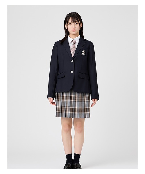 EASTBOY(イーストボーイ)の「ジャケット さくらエンブレム ブレザー 2つボタン ウォッシャブル 通学 学生 制服 学生服 スクール (テーラードジャケット・キッズ・ネイビー・13号/11号/9号/7号)」の7枚目の写真