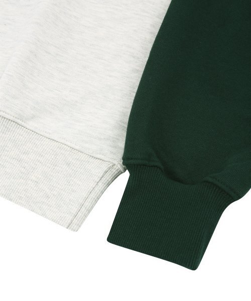 GAINSBORO(ゲインズボロ)の「GSBロゴラグランハーフジップ_オートミール/グリーン(スウェット・メンズ・その他・LARGE/MEDIUM/SMALL/X-LARGE)」の9枚目の写真