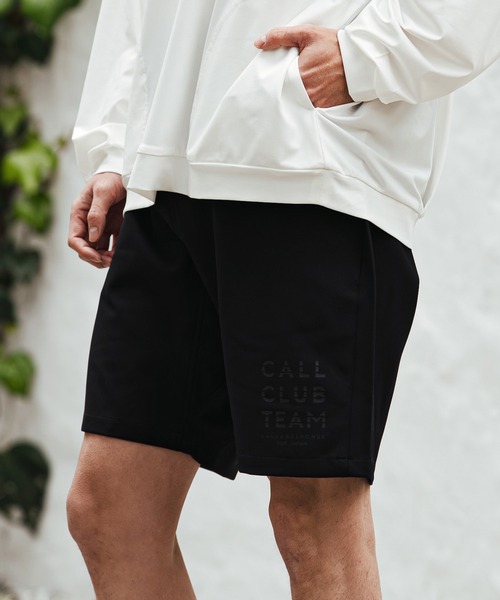 CALL&RESPONSE(コールアンドレスポンス)の「mp14415- CALLTEAMハーフパンツ(262-1551-05)(その他パンツ・メンズ・ブラック×ブラック/ブラック×ホワイト・4/2)」の3枚目の写真
