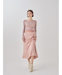 AMATERAS（アマテラス）の「camellia airy satin skirt（スカート）」