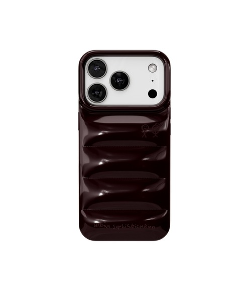 Urban Sophistication(アーバンソフィスティケーション)の「THE PUFFER CASE(スマホケース/カバー・レディース・グリーン/ブラック/ライトブルー/プラチナム/クリアブラック/サーモンピンク・1/4/3/2/iPhone 16 Pro Max/iPhone 16 Pro/iPhone 15 Pro/iPhone 13/14/15/iPhone 16)」の21枚目の写真