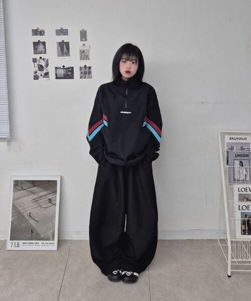 URBAN PLAYERS(アーバンプレイヤーズ)の「ブエノアノラックジャケット (ブラック)(ナイロンジャケット・レディース・その他・LARGE/X-LARGE/MEDIUM)」の8枚目の写真