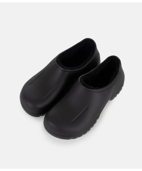 GENUINEGRIP(ジェニュイングリップ)の「エアグリップ FUR 機能性冬用防寒クロッグ(サンダル・レディース・ブラック・23cm/24cm/25cm/26cm/27cm/28cm)」の7枚目の写真