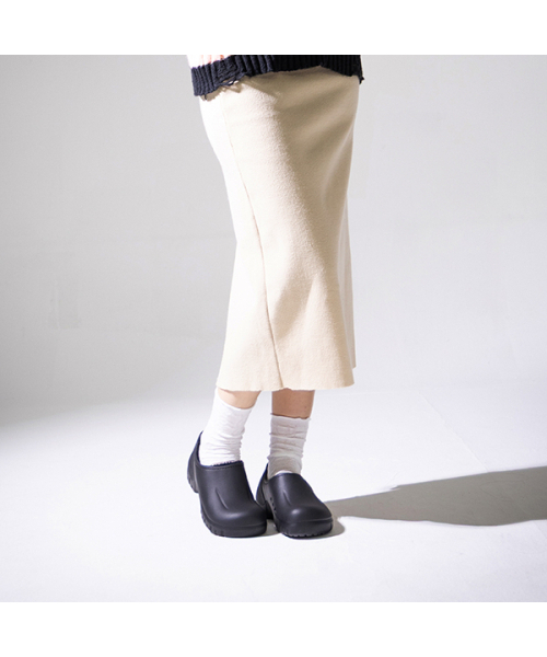 GENUINEGRIP(ジェニュイングリップ)の「エアグリップ FUR 機能性冬用防寒クロッグ(サンダル・レディース・ブラック・23cm/24cm/25cm/26cm/27cm/28cm)」の9枚目の写真