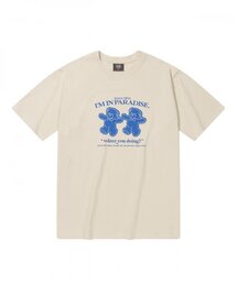 パラダイス 半袖 アイボリー