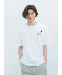 ACEI（アセイ）の「Emblem Logo T-Shirt White（Tシャツ/カットソー）」