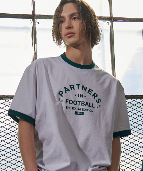 GALEX(ギャレックス)の「フットボールレタリングリンガーショートスリーブアイボリー GA5627 IV(Tシャツ/カットソー・メンズ・その他・MEDIUM/LARGE)」の1枚目の写真