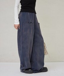 WHO'S WHO gallery | SLASH POCKET WASHED SWEAT EASY PANTS(スウェットパンツ)