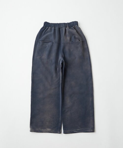 WHO'S WHO gallery（フーズフーギャラリー）の「SLASH POCKET WASHED SWEAT EASY PANTS（スウェットパンツ・レディース・ネイビー/サックスブルー/ピンク・X-SMALL/SMALL/MEDIUM）」の19枚目の写真