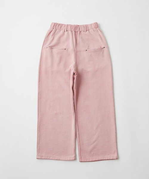 WHO'S WHO gallery（フーズフーギャラリー）の「SLASH POCKET WASHED SWEAT EASY PANTS（スウェットパンツ・レディース・ネイビー/サックスブルー/ピンク・X-SMALL/SMALL/MEDIUM）」の21枚目の写真