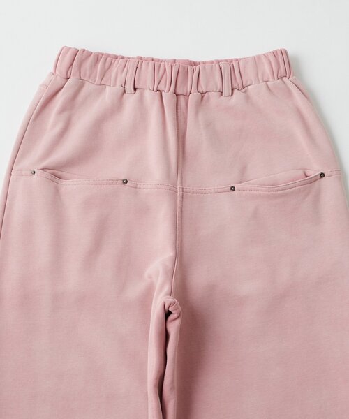 WHO'S WHO gallery（フーズフーギャラリー）の「SLASH POCKET WASHED SWEAT EASY PANTS（スウェットパンツ・レディース・ネイビー/サックスブルー/ピンク・X-SMALL/SMALL/MEDIUM）」の22枚目の写真