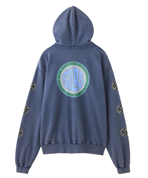 セール】【UK COLLECTION】CIRCLE LOGO ZIP SWEAT HOODIE（パーカー