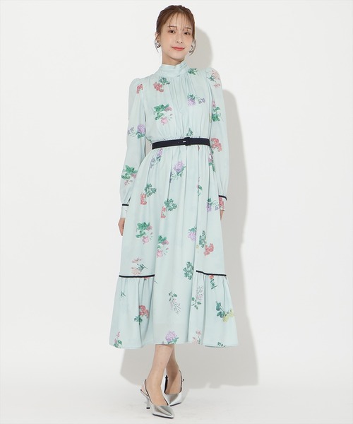 クラシックフラワーワンピース（ワンピース）｜AND COUTURE（アンド