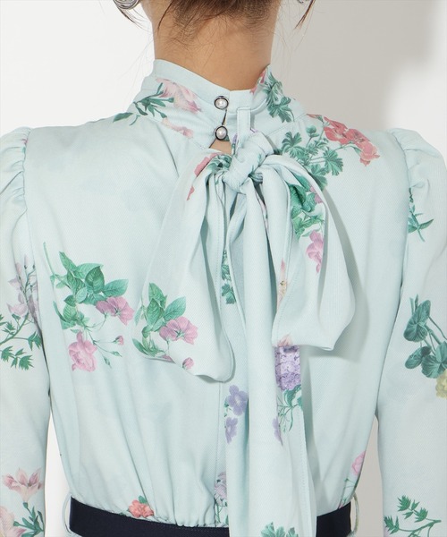 クラシックフラワーワンピース（ワンピース）｜AND COUTURE（アンド