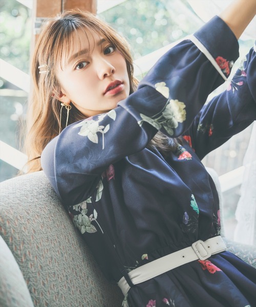 クラシックフラワーワンピース（ワンピース）｜AND COUTURE（アンド