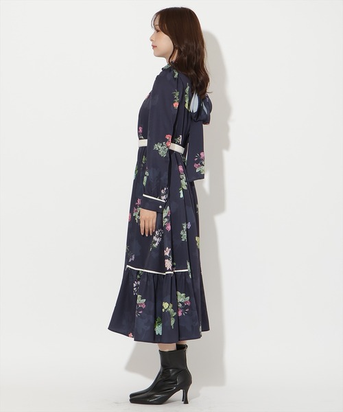 クラシックフラワーワンピース（ワンピース）｜AND COUTURE（アンド