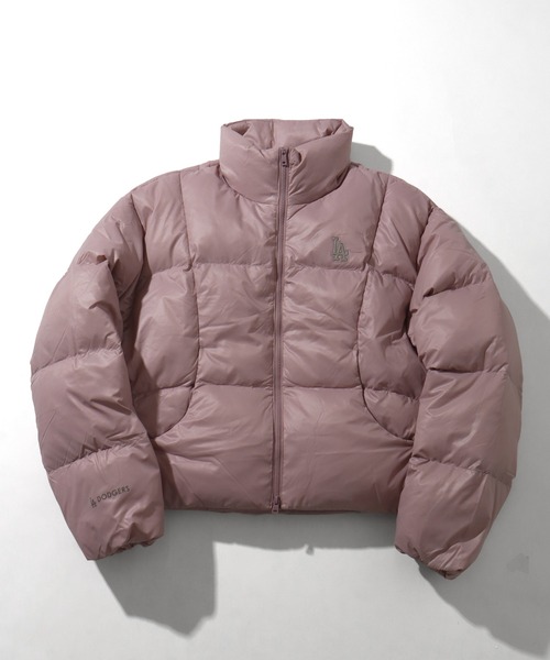 MLB Korea(エムエルビーコリア)の「【MLB KOREA/エムエルビーコリア】Cropped Curve Padding Down JKT/ クロップド カーブ パディング ダウンジャケット(ダウンジャケット/コート・レディース・ブラック/ラベンダー/ブラウン・S/M)」の13枚目の写真