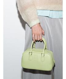 Te chichi | エンボスロゴミニボストンバッグ(ハンドバッグ)