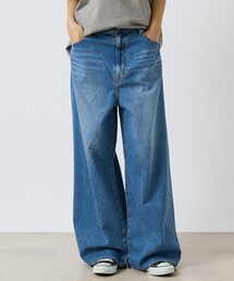 NEEDBY heritage（ニードバイヘリテージ）の「【NEEDBY heritage/ニードバイヘリテージ】HUNK（ハンク）ミッドライズワイドストレート/ユニセックス（デニムパンツ）」
