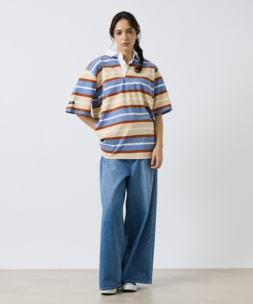 NEEDBY heritage（ニードバイヘリテージ）の「【NEEDBY heritage/ニードバイヘリテージ】HUNK（ハンク）ミッドライズワイドストレート/ユニセックス（デニムパンツ・メンズ・ダークネイビー/インディゴブルー・28/32/30）」の18枚目の写真