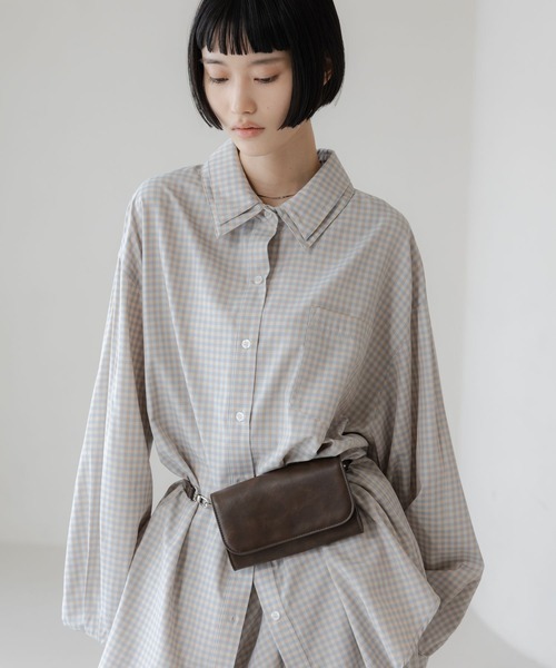 LOWRYS FARM（ローリーズファーム）の「フェイクレザー２ＷＡＹウエストポーチ　640622（ボディバッグ/ウエストポーチ・レディース・ブラウン/ブラック・FREE）」の21枚目の写真