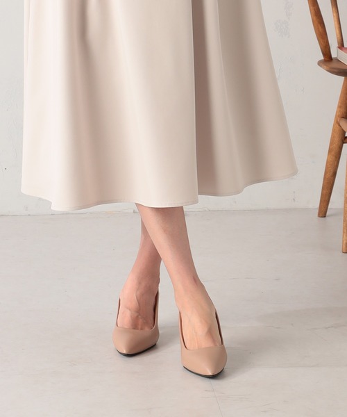 GALLORIA（ギャローリア）の「【セットアップで着られる】キレメクタックスカート（スカート・レディース・ネイビー/ライトベージュ・L/LL/M/S）」の6枚目の写真