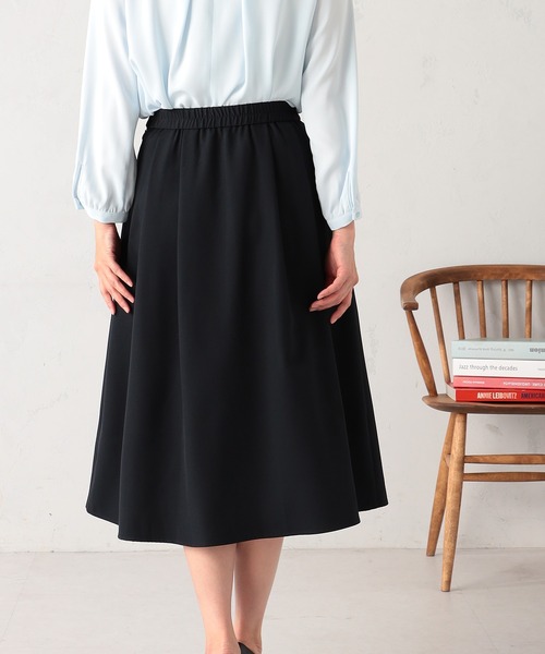 GALLORIA（ギャローリア）の「【セットアップで着られる】キレメクタックスカート（スカート・レディース・ネイビー/ライトベージュ・L/LL/M/S）」の8枚目の写真