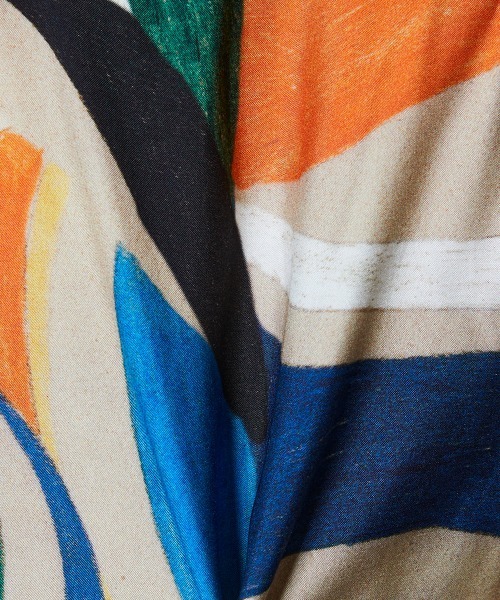 DOUBLE STANDARD CLOTHING（ダブルスタンダードクロージング）の「レーヨンエット カラフルシャツ（シャツ/ブラウス・レディース・マルチ・38/36）」の9枚目の写真