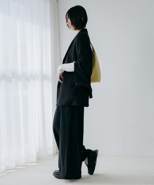 PAGEBOY（ページボーイ）の「トライアングルBAG（トートバッグ・レディース・ブラック/イエロー・FREE）」の7枚目の写真