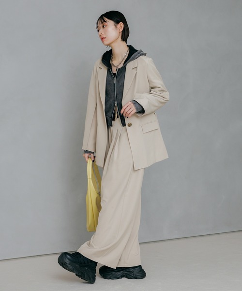 PAGEBOY（ページボーイ）の「トライアングルBAG（トートバッグ・レディース・ブラック/イエロー・FREE）」の3枚目の写真