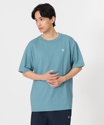 【le coq sportif/ルコック】接触冷感バックプリント半袖Tシャツ 接触冷感/吸汗