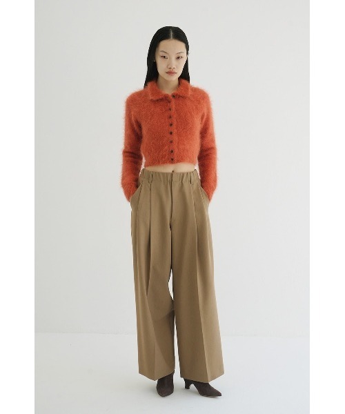 CLANE ANGORA SHORT KNIT CARDIGAN 19106-2332（Tシャツ/カットソー