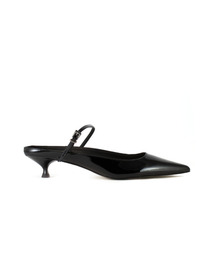 TEMY CALZATURE（テミカル ジャトゥレ）の「Jule Mule Slingback - Black（サンダル）」