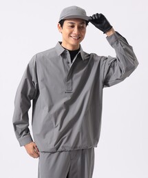 BEAMS GOLF（ビームスゴルフ）の「ORANGE LABEL   4WAYストレッチ テック プルオーバーシャツ(撥水)（ポロシャツ）」