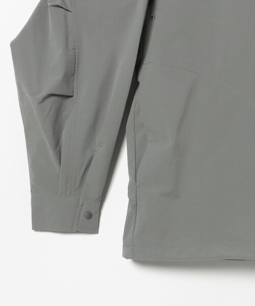 BEAMS GOLF（ビームスゴルフ）の「ORANGE LABEL / 4WAYストレッチ テック プルオーバーシャツ（撥水）（ポロシャツ・メンズ・ブラック/グレー・MEDIUM/LARGE/X-LARGE/SMALL）」の15枚目の写真