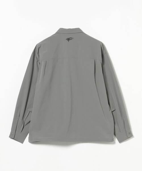 BEAMS GOLF（ビームスゴルフ）の「ORANGE LABEL / 4WAYストレッチ テック プルオーバーシャツ（撥水）（ポロシャツ・メンズ・ブラック/グレー・MEDIUM/LARGE/X-LARGE/SMALL）」の17枚目の写真