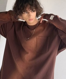 Java（ジャバ）の「《JaVaジャバコラボ》垢抜け!大人のストリートstyleを作る。綿100%スプレーダイオーバーサイズTシャツ(長袖)（Tシャツ/カットソー）」