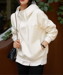 AMAJI（アマジ）の「ハーフジップスウェットパーカー（スウェット）」