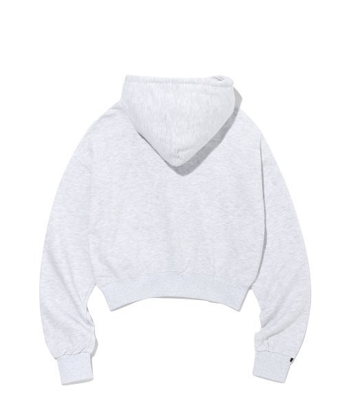 IFYOUWANT（イフユーウォント）の「2 WAY CROP HOOD ZIPUP whitegray（パーカー・レディース・その他・ONE SIZE）」の6枚目の写真