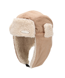 ULUK（ユルク）の「エッセンシャルスウェード羊毛トルーパーハット_Beige（ハット）」