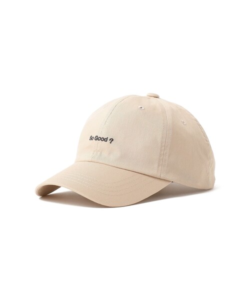 BEAMS HEART(ビームスハート)の「【6/18値下げ】So Good? キャップ(ユニセックス)(キャップ・メンズ・ベージュ/ネイビー・ONE SIZE)」の7枚目の写真