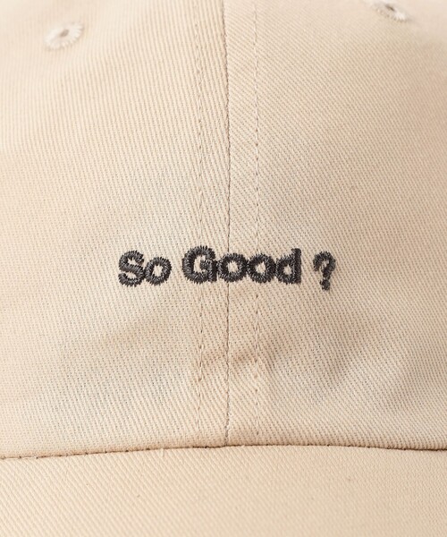 BEAMS HEART(ビームスハート)の「【6/18値下げ】So Good? キャップ(ユニセックス)(キャップ・メンズ・ベージュ/ネイビー・ONE SIZE)」の10枚目の写真