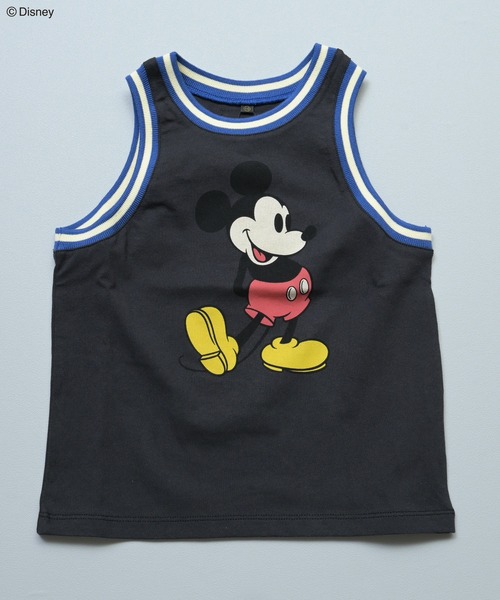 Disney(ディズニー)の「【Disney】ミッキーマウス/ラインリブタンクトップ(タンクトップ・キッズ・レッド/ブラック・80/90/95/100/110/120/130/140/150)」の10枚目の写真