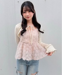 NOMAE（ノーマエ）の「ローズペプラムキャミ（シャツ/ブラウス）」